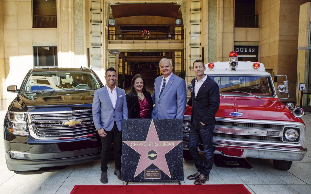 Chevy Suburban Gets a Star on the Hollywood Walk of Fame