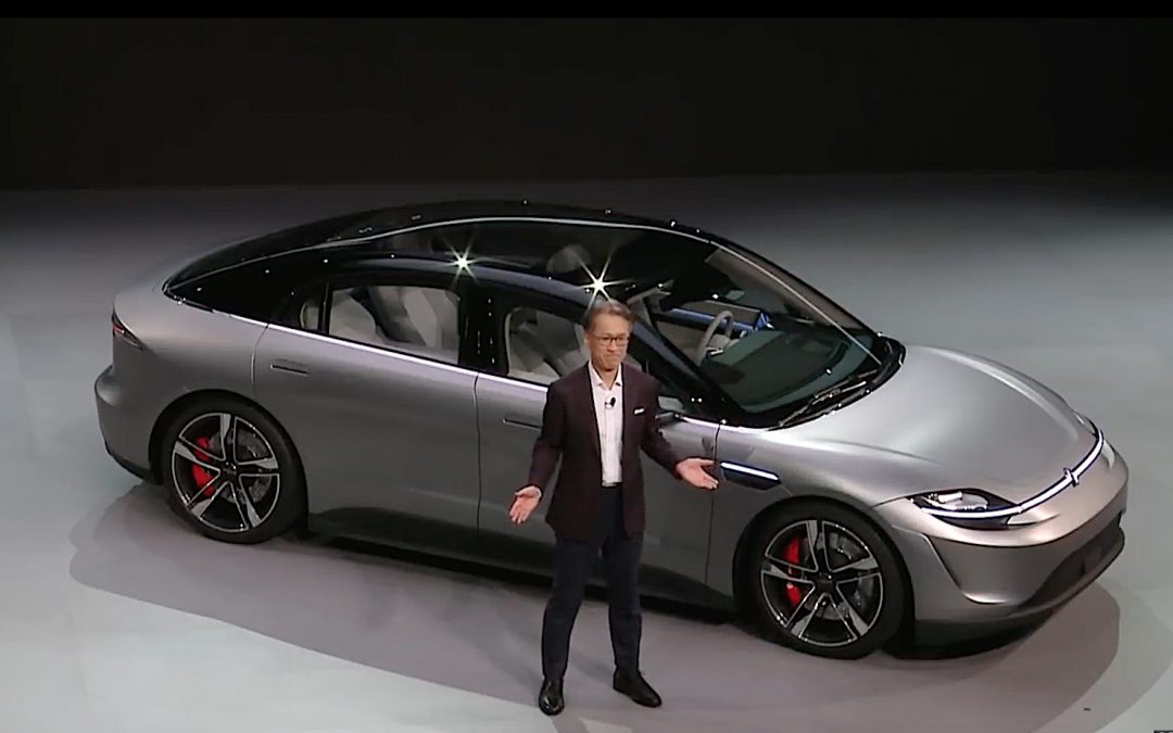 Sony Displays its Automotive Vision with New EV Concept Car at CES