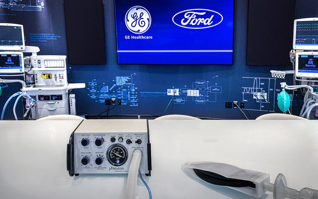 Ford, GE Set to Launch New Ventilator Operation on April 20