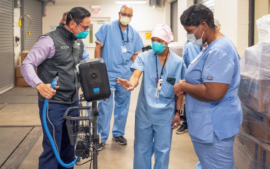 GM Delivers First Round of Ventilators to Chicago Hospitals