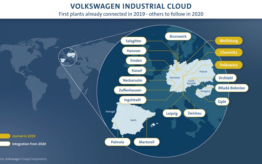 VW Using Cloud Computing System to Improve Factories, Save Hundreds of Millions