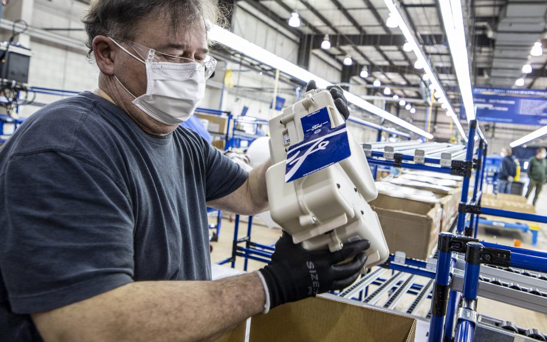 Ford Begins Shipping Respirators to Health-Care Workers Battling the Pandemic