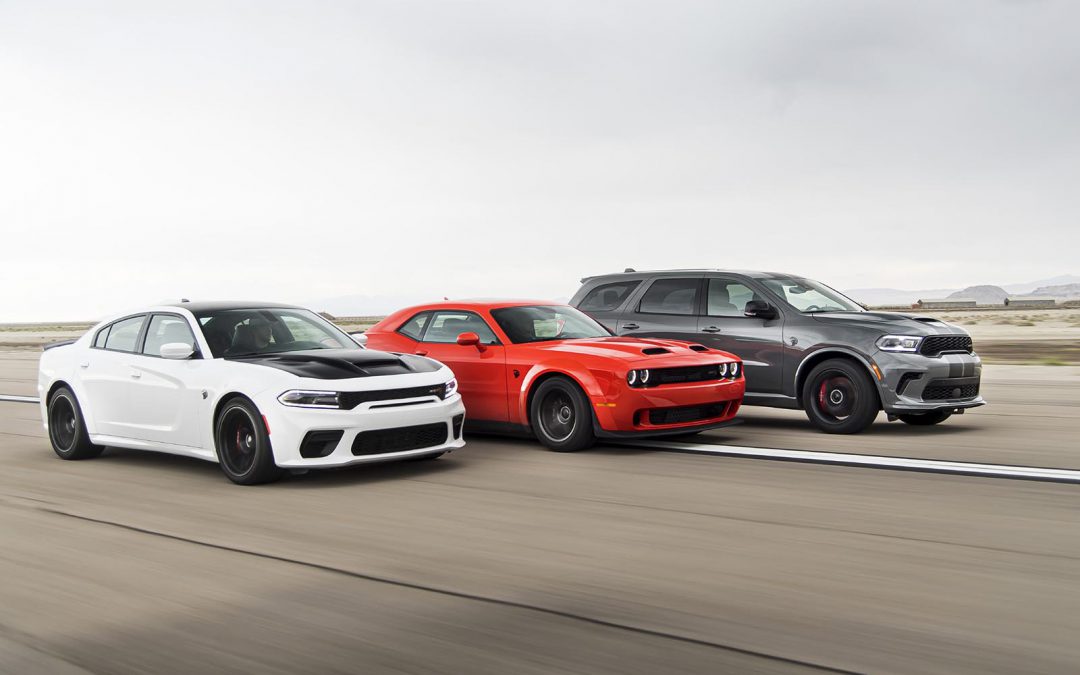 Dodge Ups the HP Numbers, Adds First Durango Hellcat, New Charger Redeye