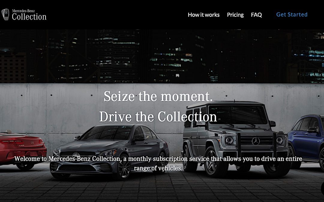 Mercedes Kills Collection Subscription Service – Will Others Follow?