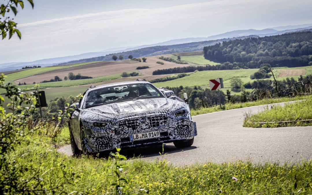 Mercedes Offers Look at Pre-Production AMG-Powered SL Model